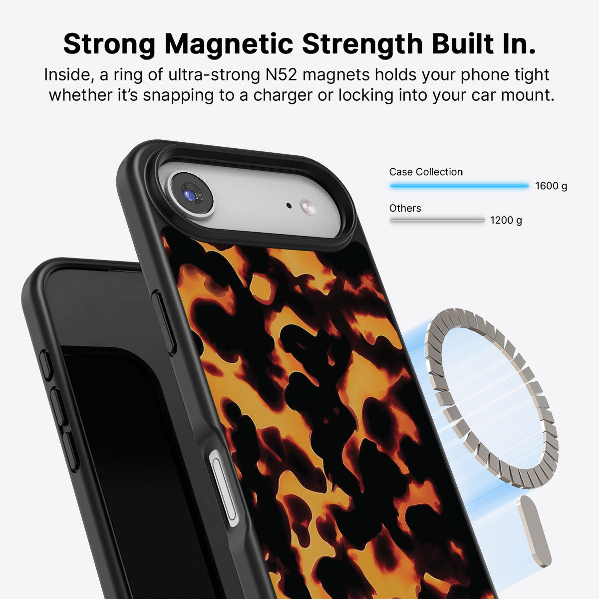 iPhone Air Case with MagSafe – Tortoise Shell