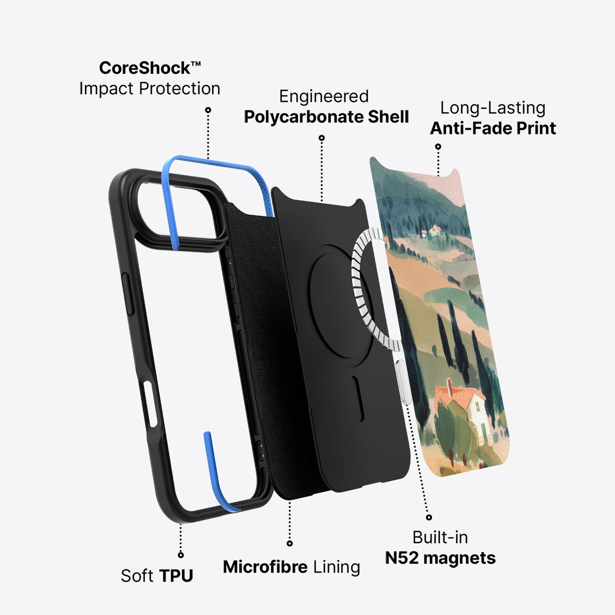 Tuscan Holiday - iPhone 17 Air Case #case type_core (magsafe)