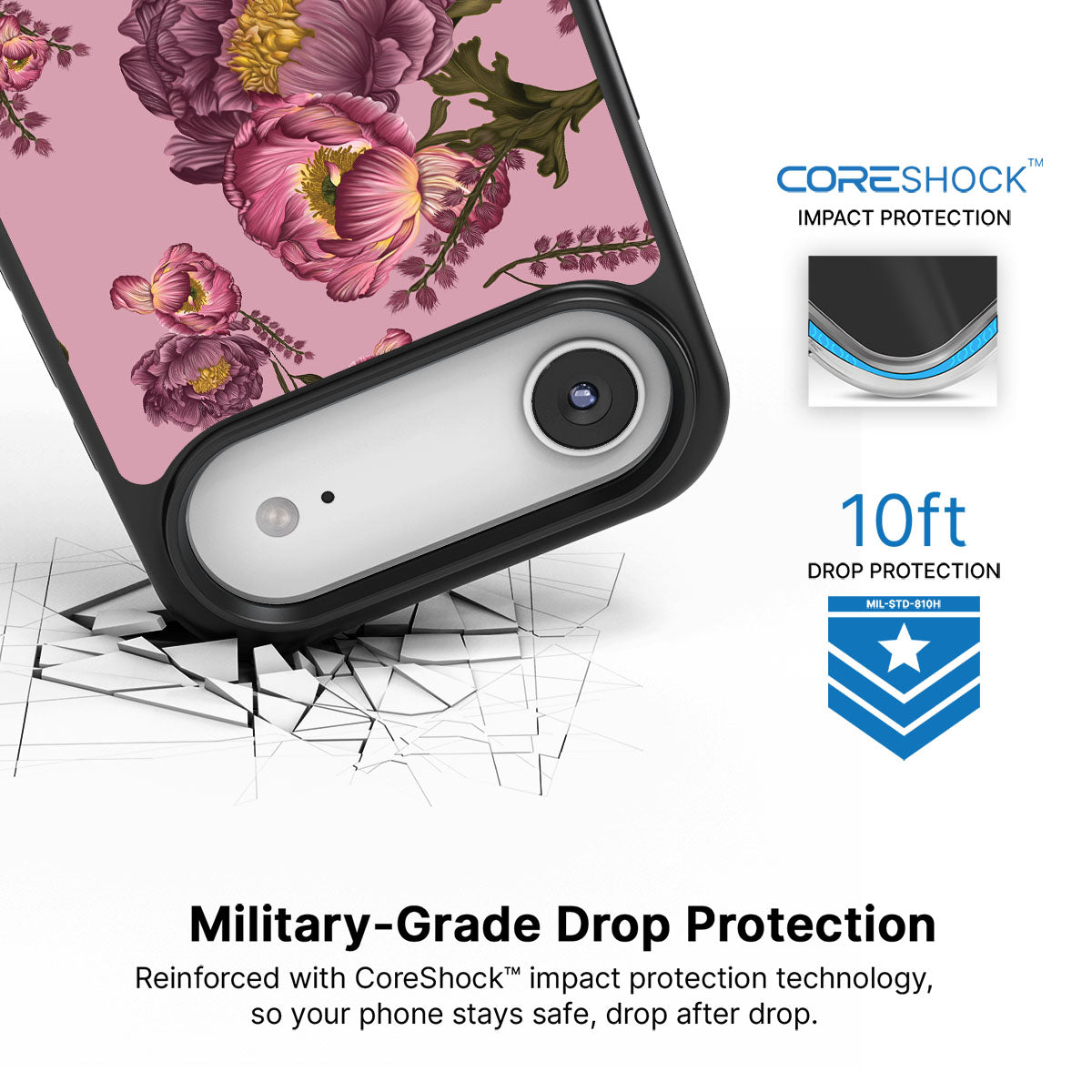 Vintage Blossoms - iPhone 17 Air Case #case type_core (magsafe), #case type_core (non magsafe)