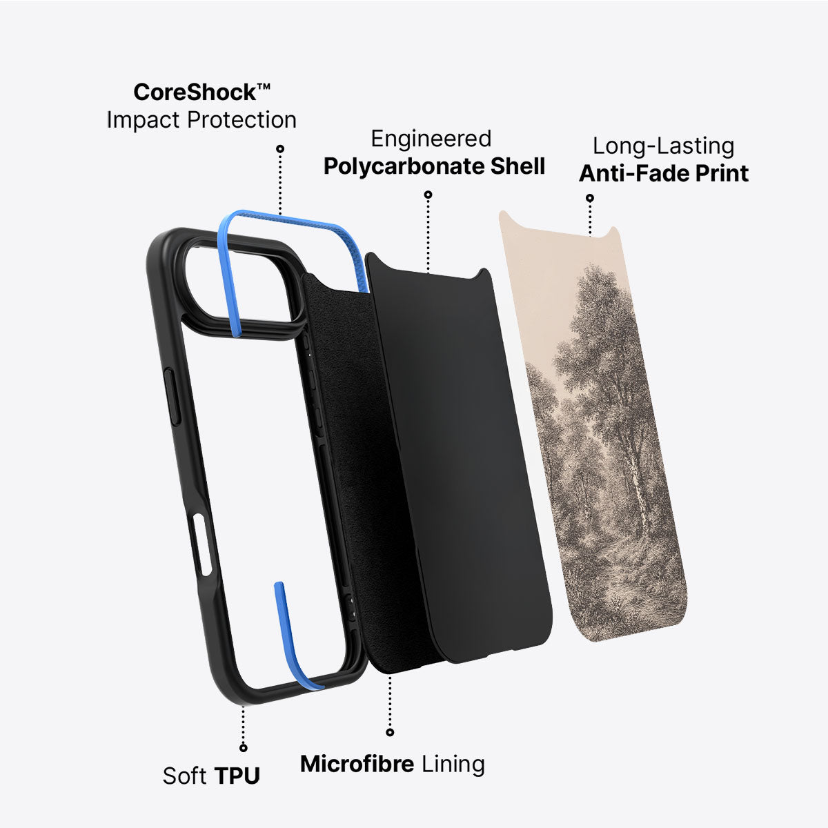 Woodland - iPhone 17 Air Case #case type_core (non magsafe)