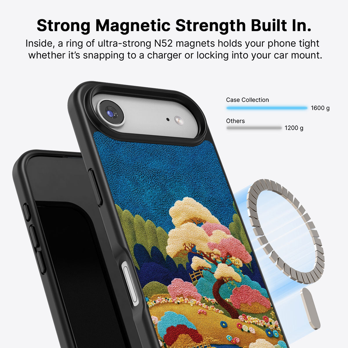 iPhone Air Case with MagSafe – Zen Garden