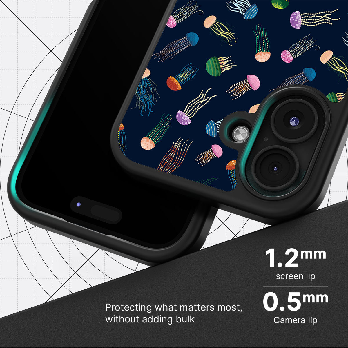 Jellyfish - iPhone 17 Case, #case type_core (magsafe), #case type_core (non magsafe)