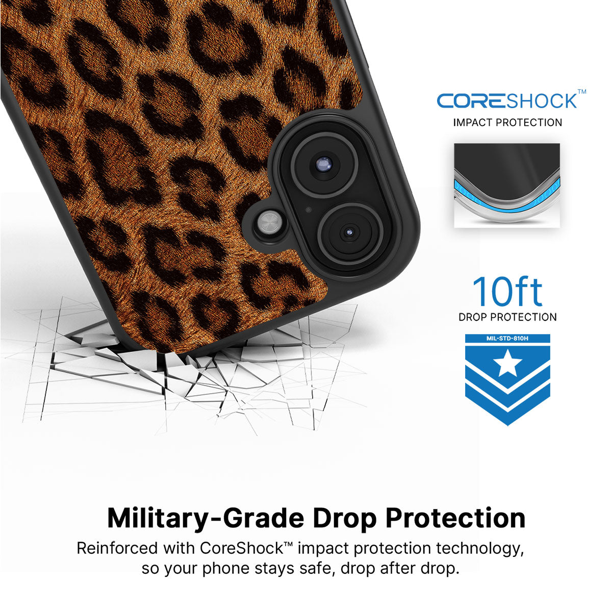 Classic Leopard - iPhone 17 Case #case type_core (magsafe), #case type_core (non magsafe)