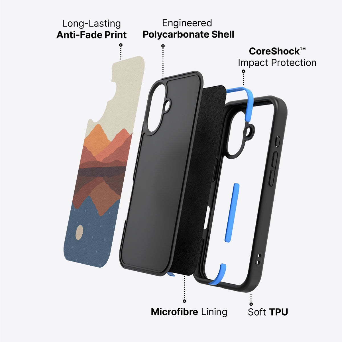 Dawn Dusk - iPhone 17 Case #case type_core (non magsafe)