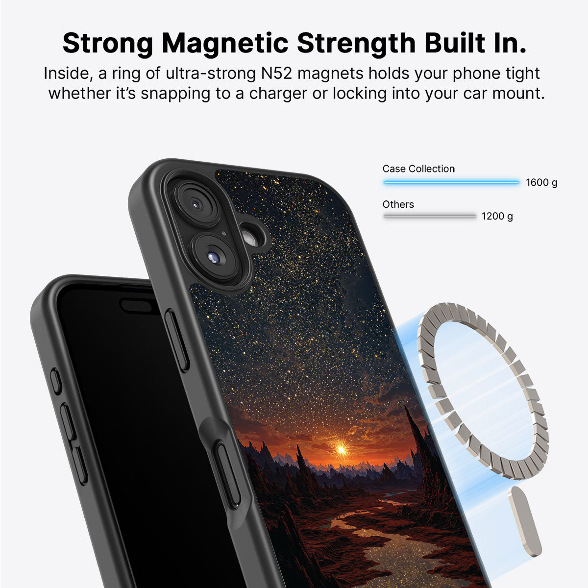 iPhone 17 Case with MagSafe – Desert Dusk