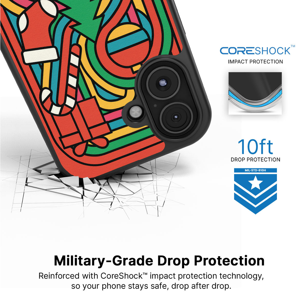 Feeling Festive - iPhone 17 Case #case type_core (magsafe), #case type_core (non magsafe)