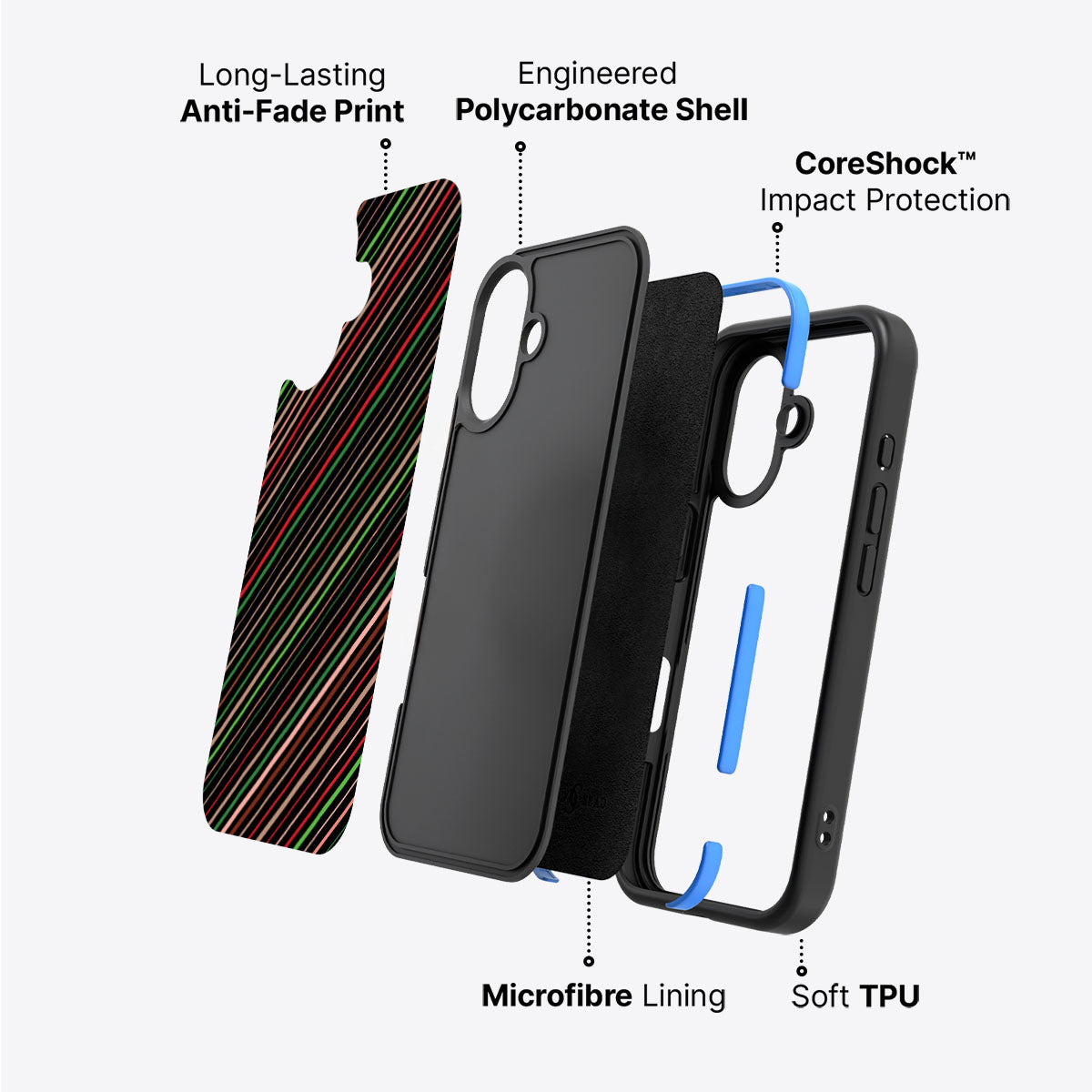 Festive Code - iPhone 17 Case #case type_core (non magsafe)