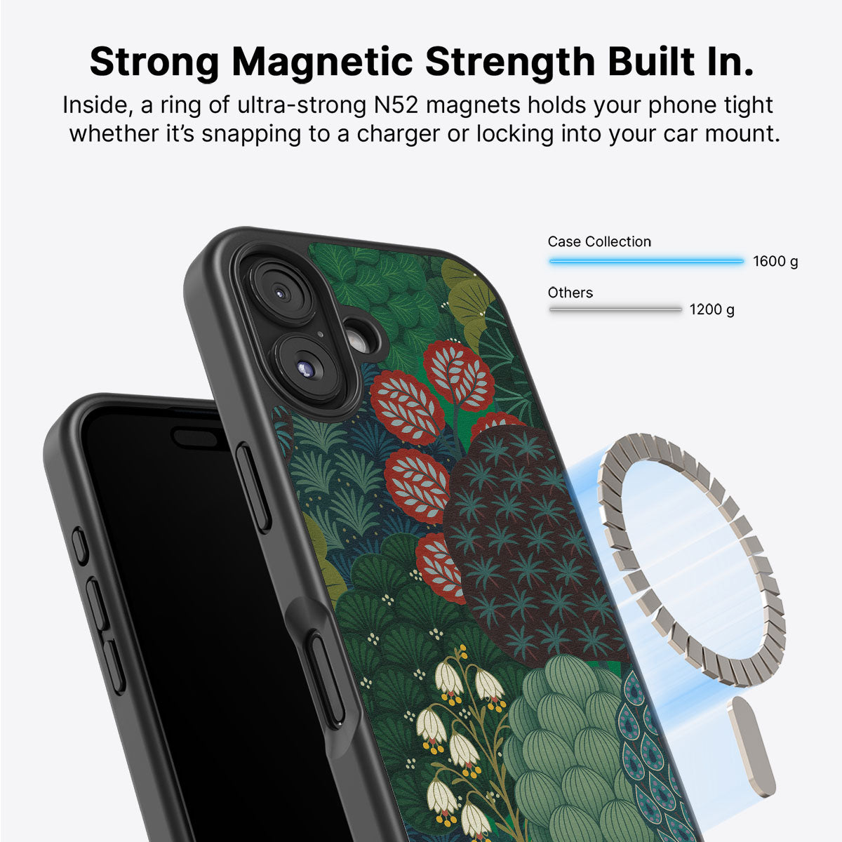 iPhone 17 MagSafe case – Flourishing Forests design