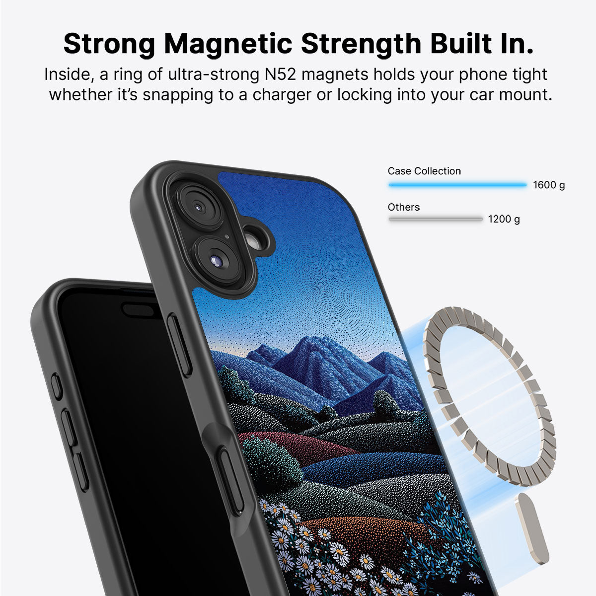 iPhone 17 Case with MagSafe – Indigo Hills