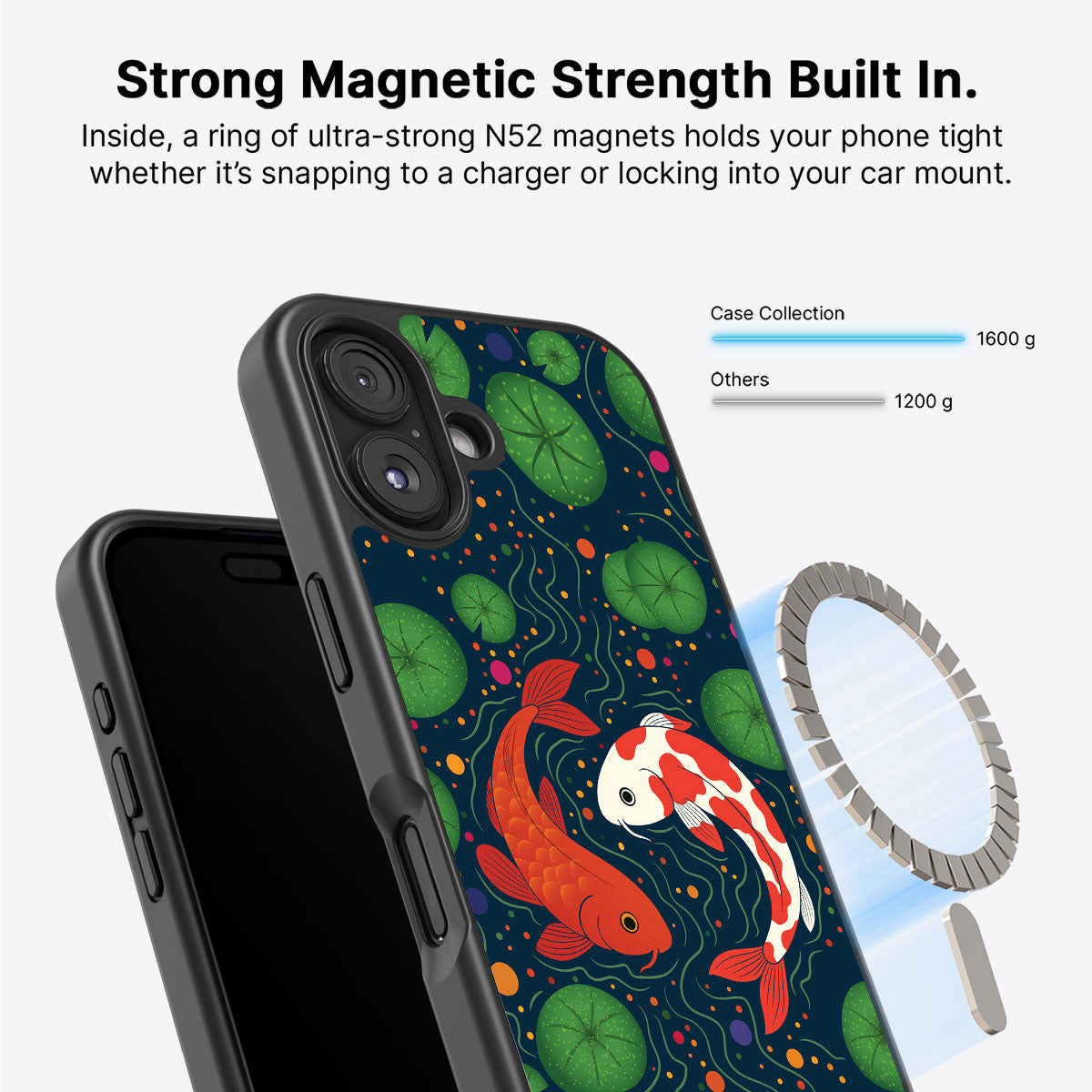 Koi Fish - iPhone 17 Case, #case type_core (magsafe)