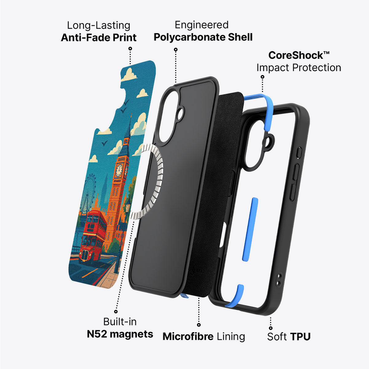 London - iPhone 17 Case #case type_core (magsafe)