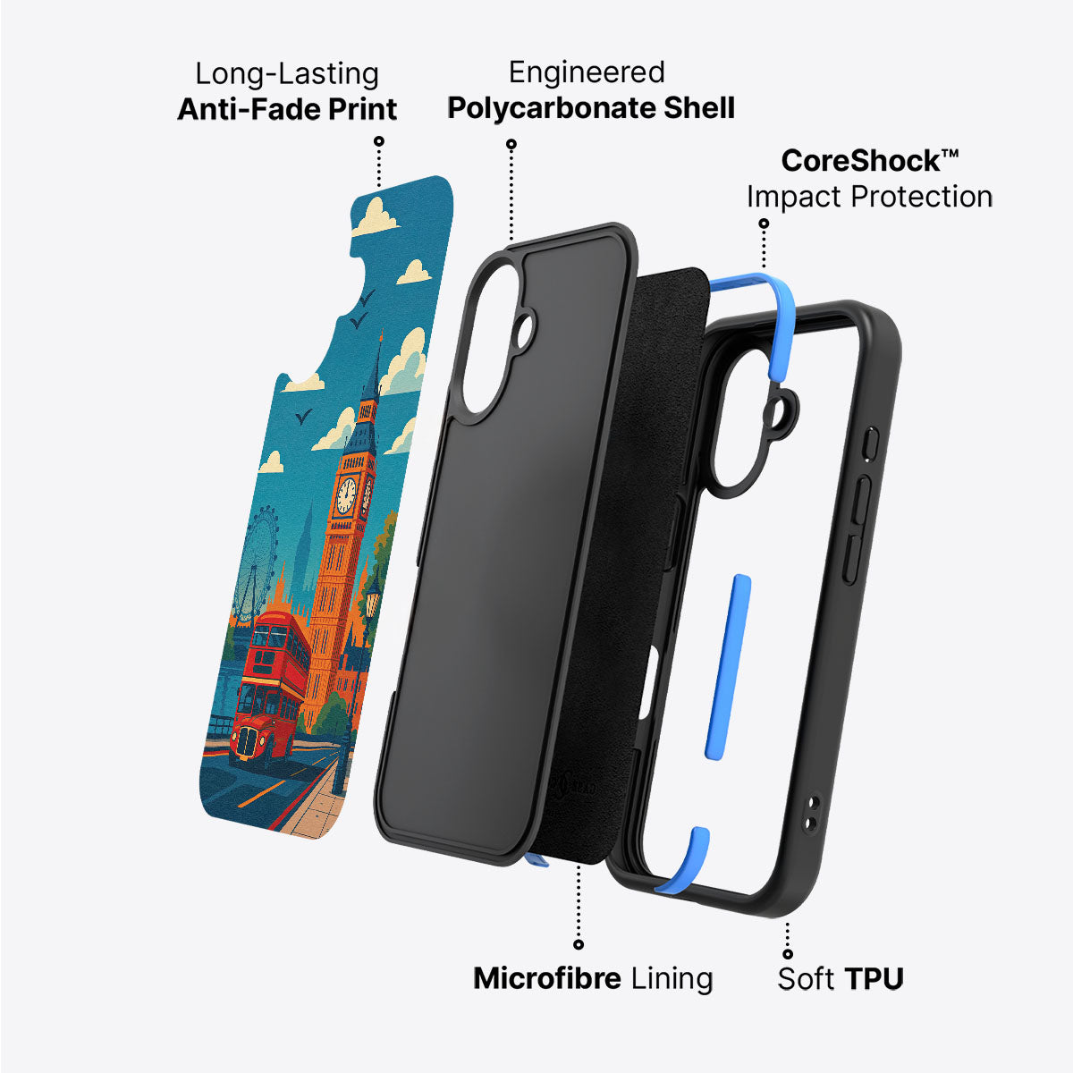 London - iPhone 17 Case #case type_core (non magsafe)