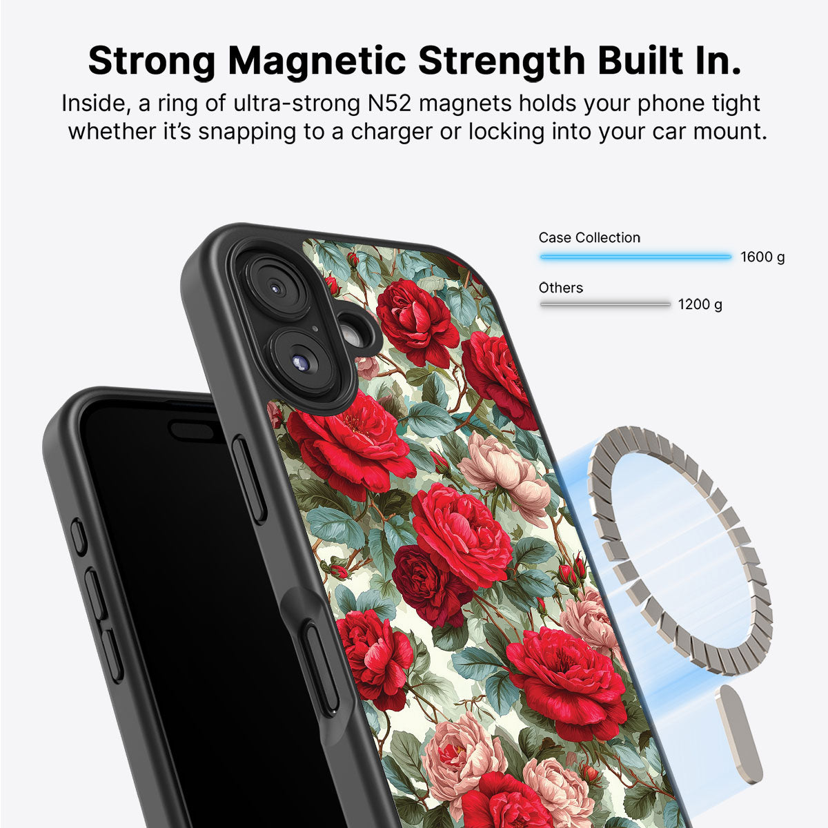 iPhone 17 Case with MagSafe – Ruby Roses