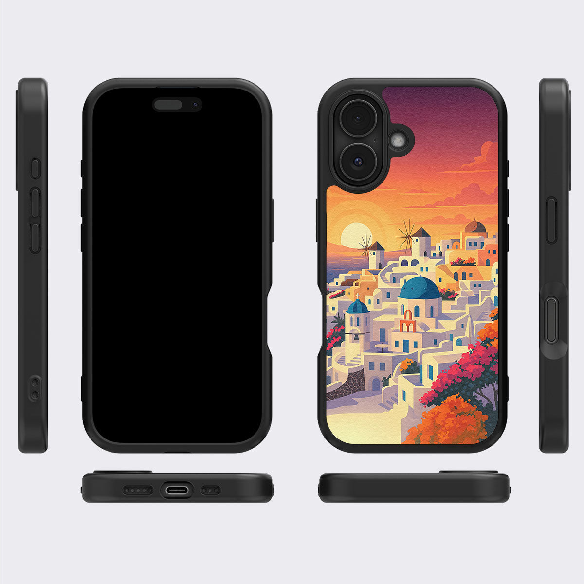 Santorini - iPhone 17 Case #case type_core (magsafe), #case type_core (non magsafe)