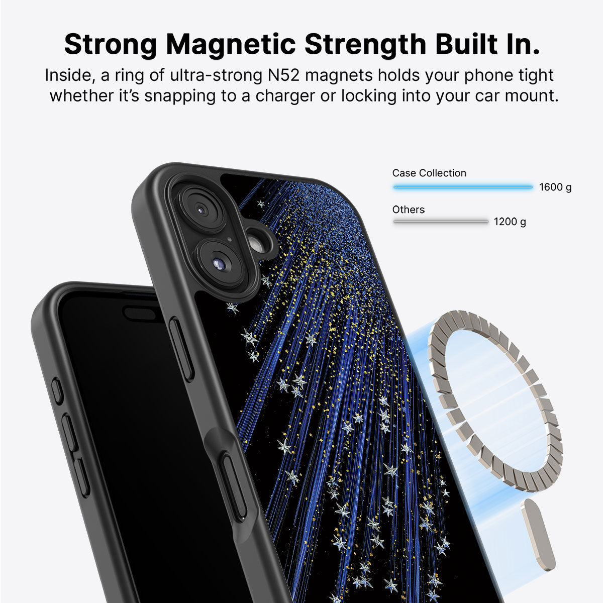 iPhone 17 Case with MagSafe – Star Cascade