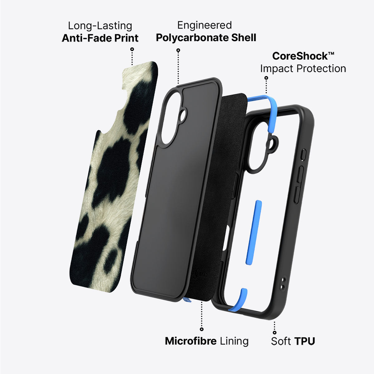Swiss Cow - iPhone 17 Case #case type_core (non magsafe)