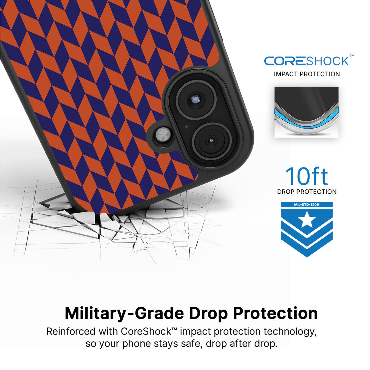 Twilight Chevron - iPhone 17 Case #case type_core (magsafe), #case type_core (non magsafe)