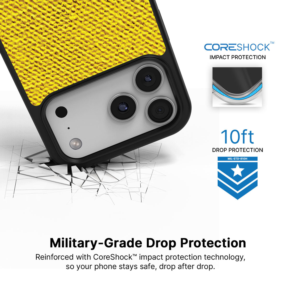 Bauhaus Blocks - iPhone 17 Pro Case #case type_core (magsafe), #case type_core (non magsafe)