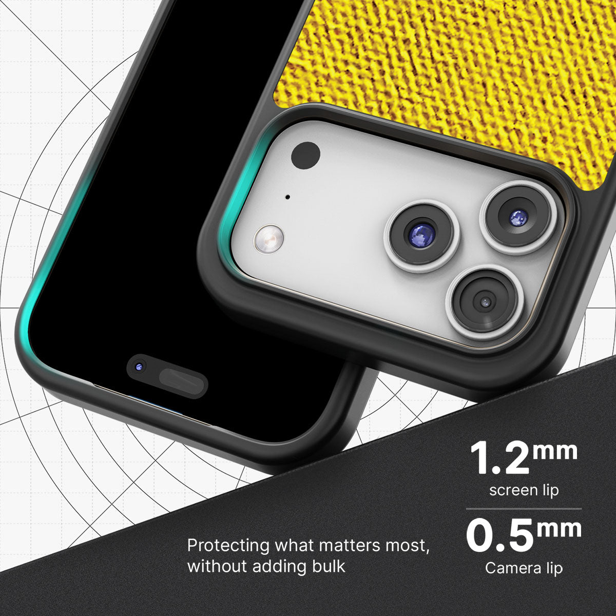 Bauhaus Blocks - iPhone 17 Pro Case #case type_core (magsafe), #case type_core (non magsafe)