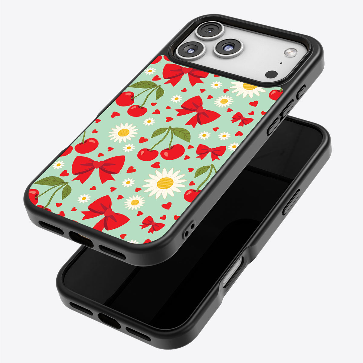 Blushing Bows - iPhone 17 Pro Case #case type_core (magsafe), #case type_core (non magsafe)