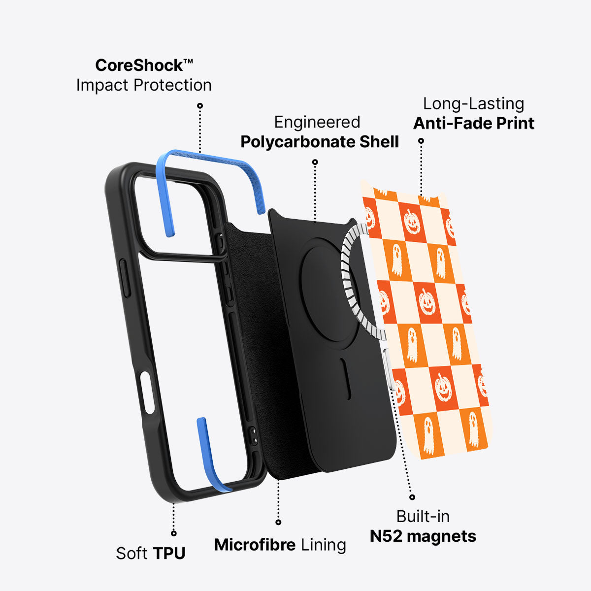 Boo Crew - iPhone 17 Pro Case #case type_core (magsafe)