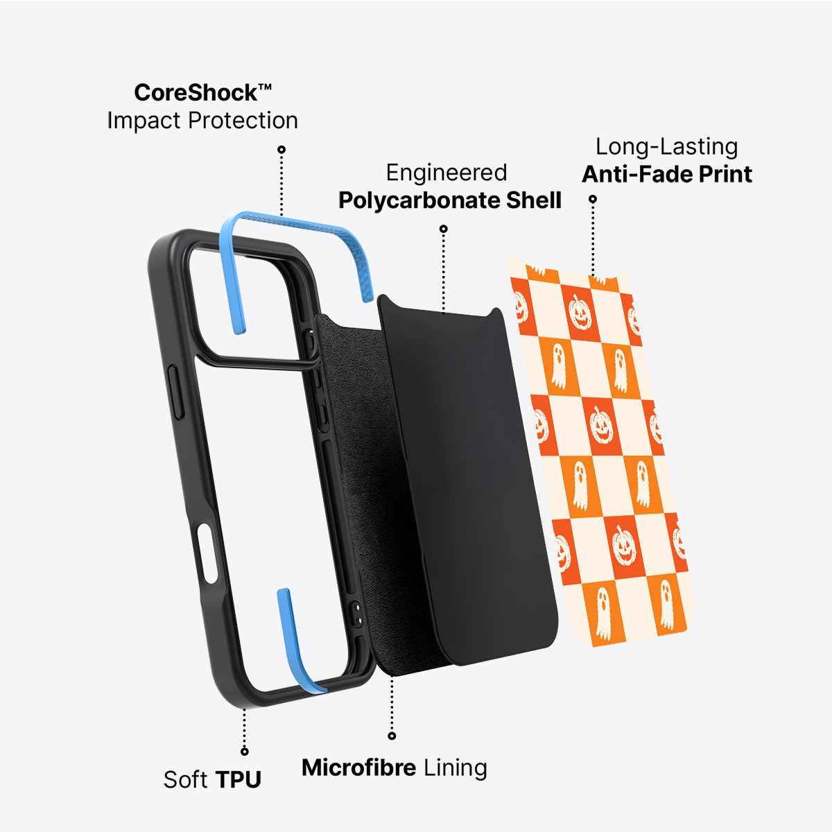 Boo Crew - iPhone 17 Pro Case #case type_core (non magsafe)