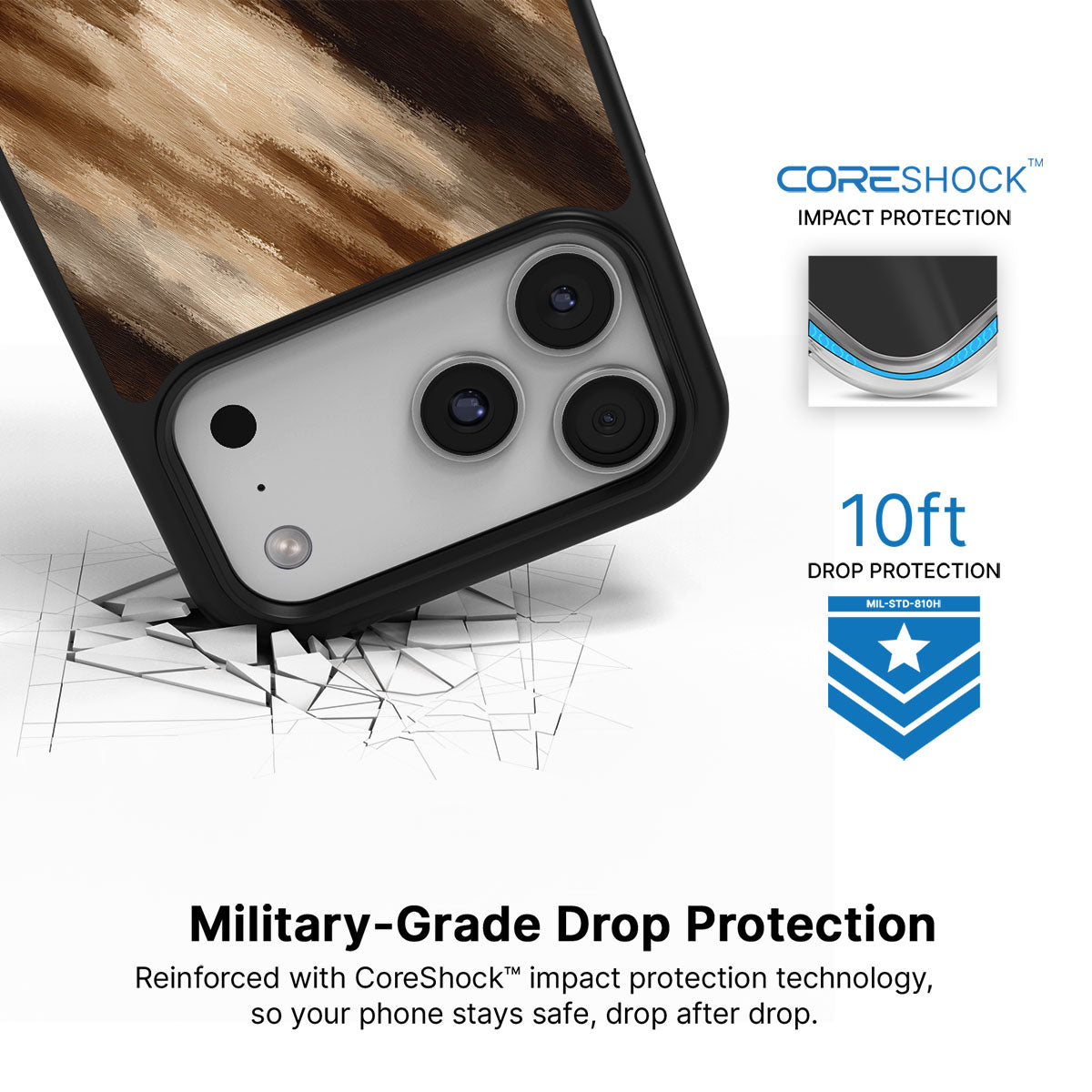 Bronze Terra - iPhone 17 Pro Case #case type_core (magsafe), #case type_core (non magsafe)