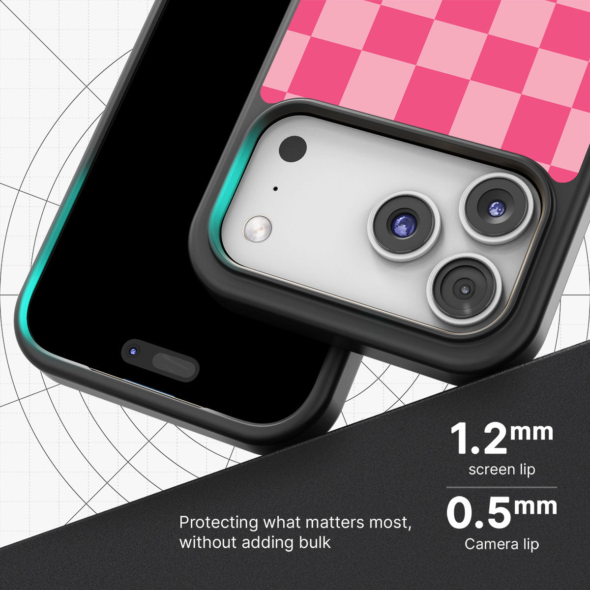 Candy Check slim iPhone 17 Pro phone case