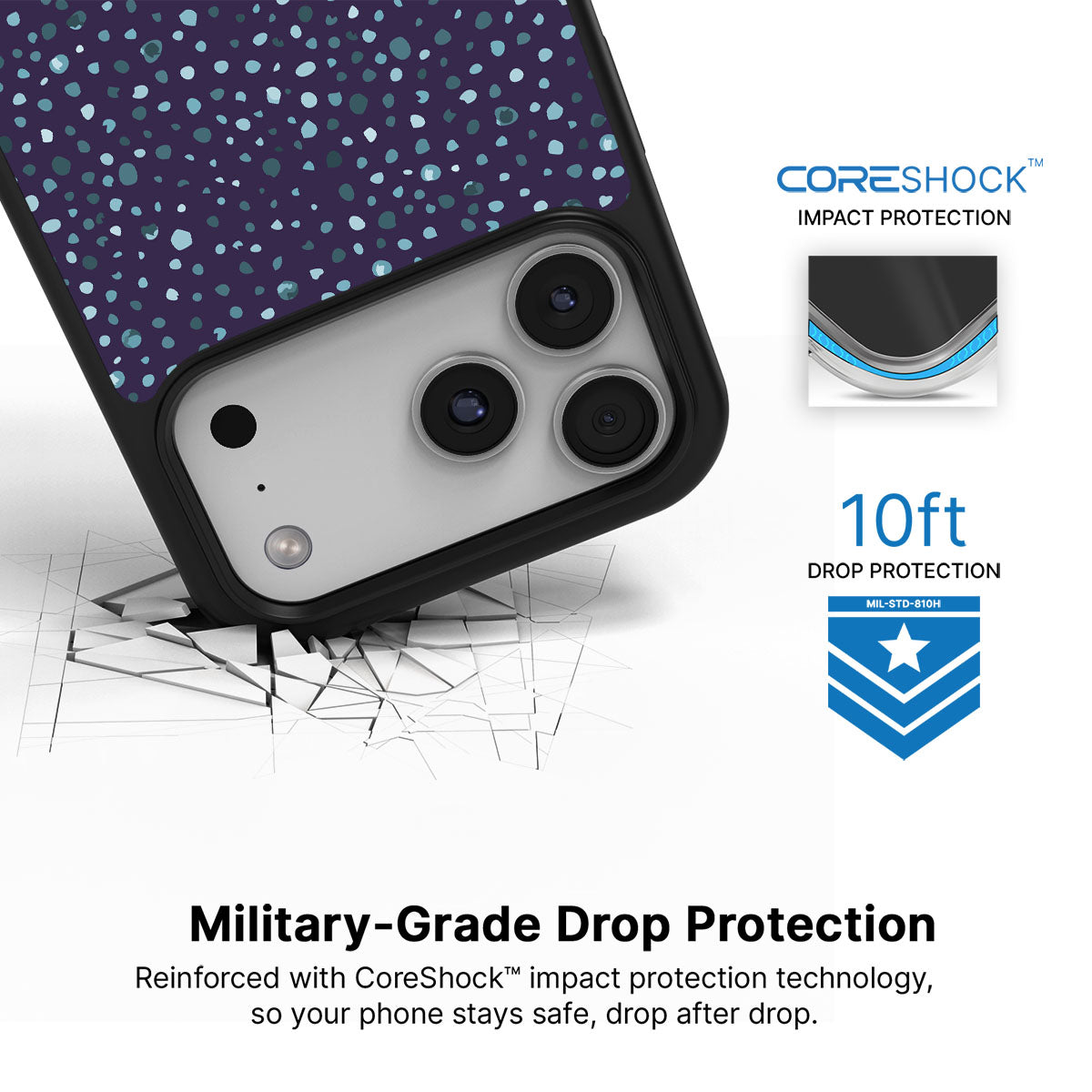 Deep Sea - iPhone 17 Pro Case #case type_core (magsafe), #case type_core (non magsafe)