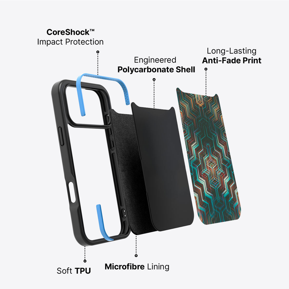 Digital Veins - iPhone 17 Pro Case #case type_core (non magsafe)