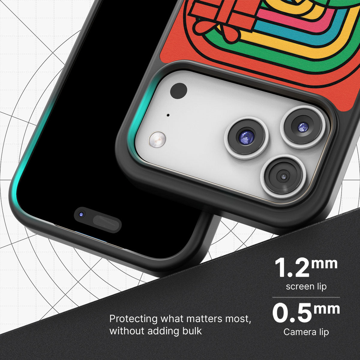 Feeling Festive - iPhone 17 Pro Case #case type_core (magsafe), #case type_core (non magsafe)