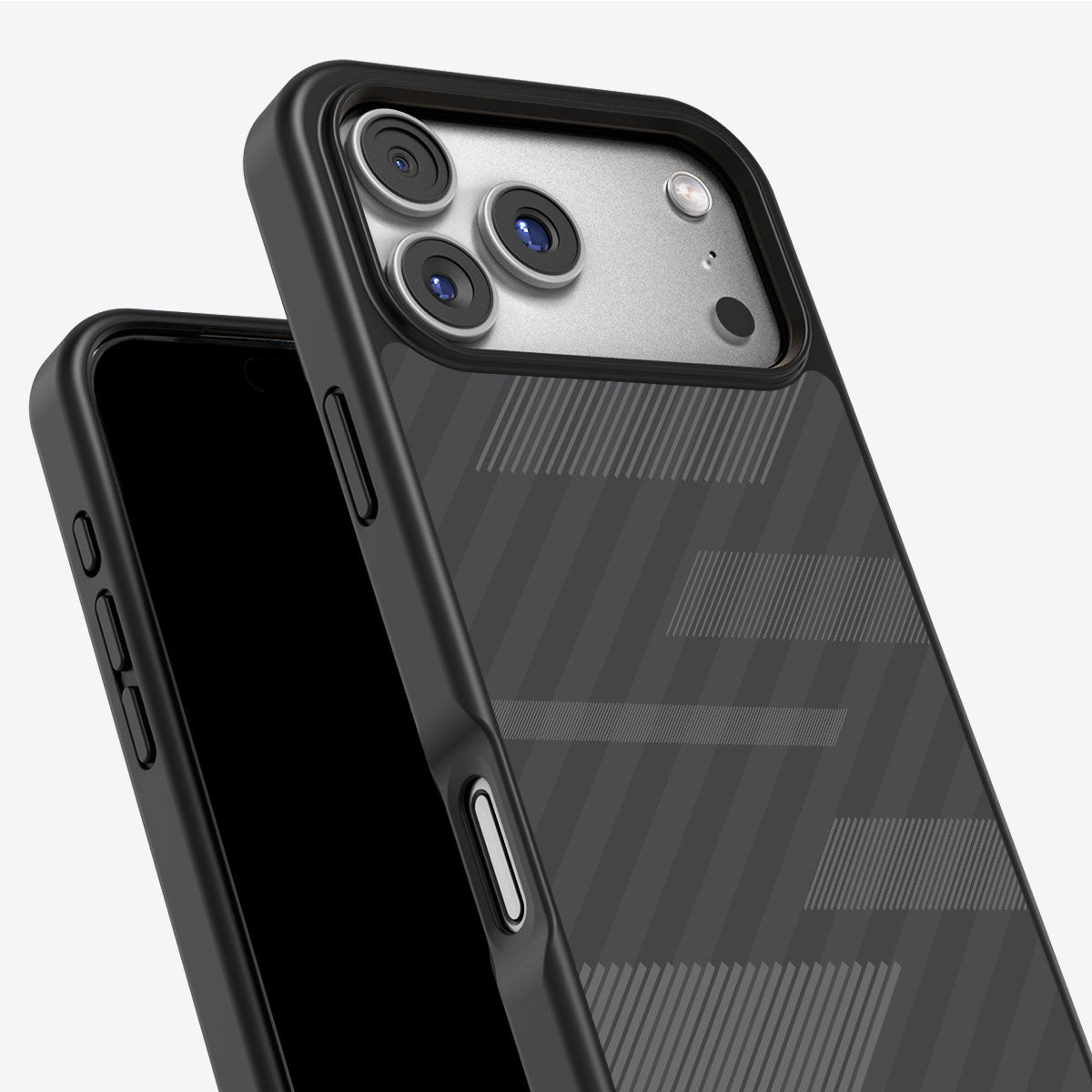 Gray Twill Play - iPhone 17 Pro Case #case type_core (non magsafe)