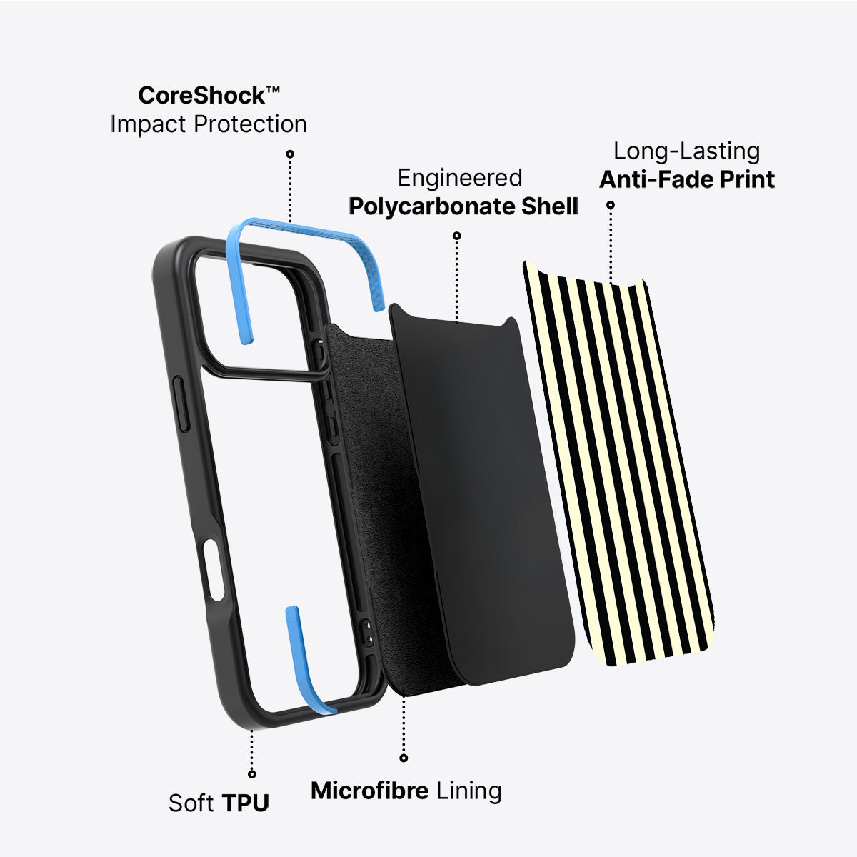 High Tea - iPhone 17 Pro Case #case type_core (non magsafe)