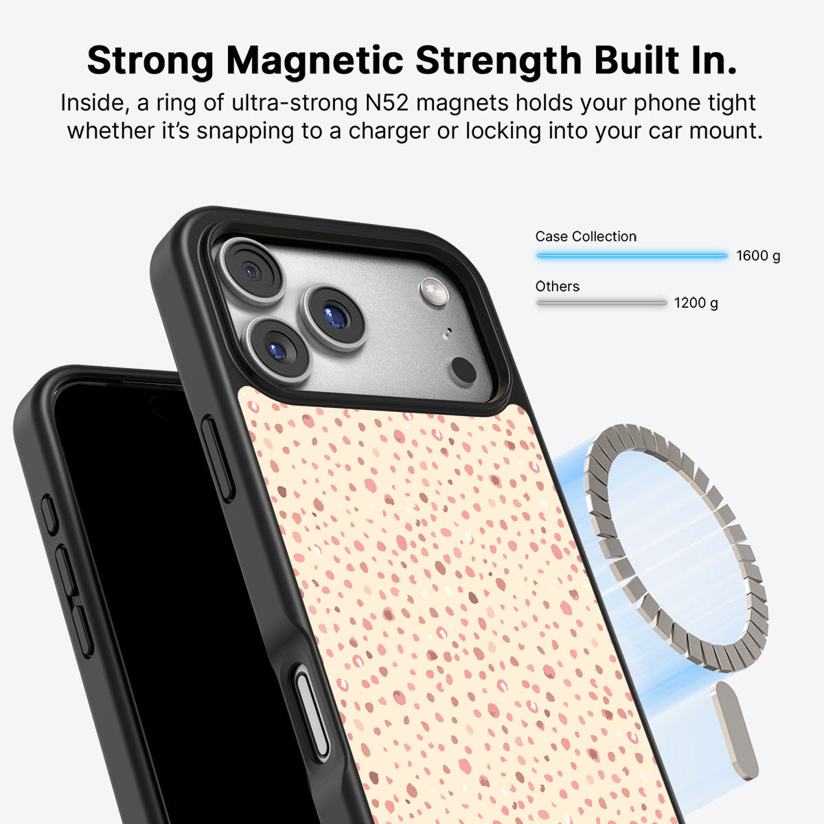 Honey Petal - iPhone 17 Pro Case #case type_core (magsafe)