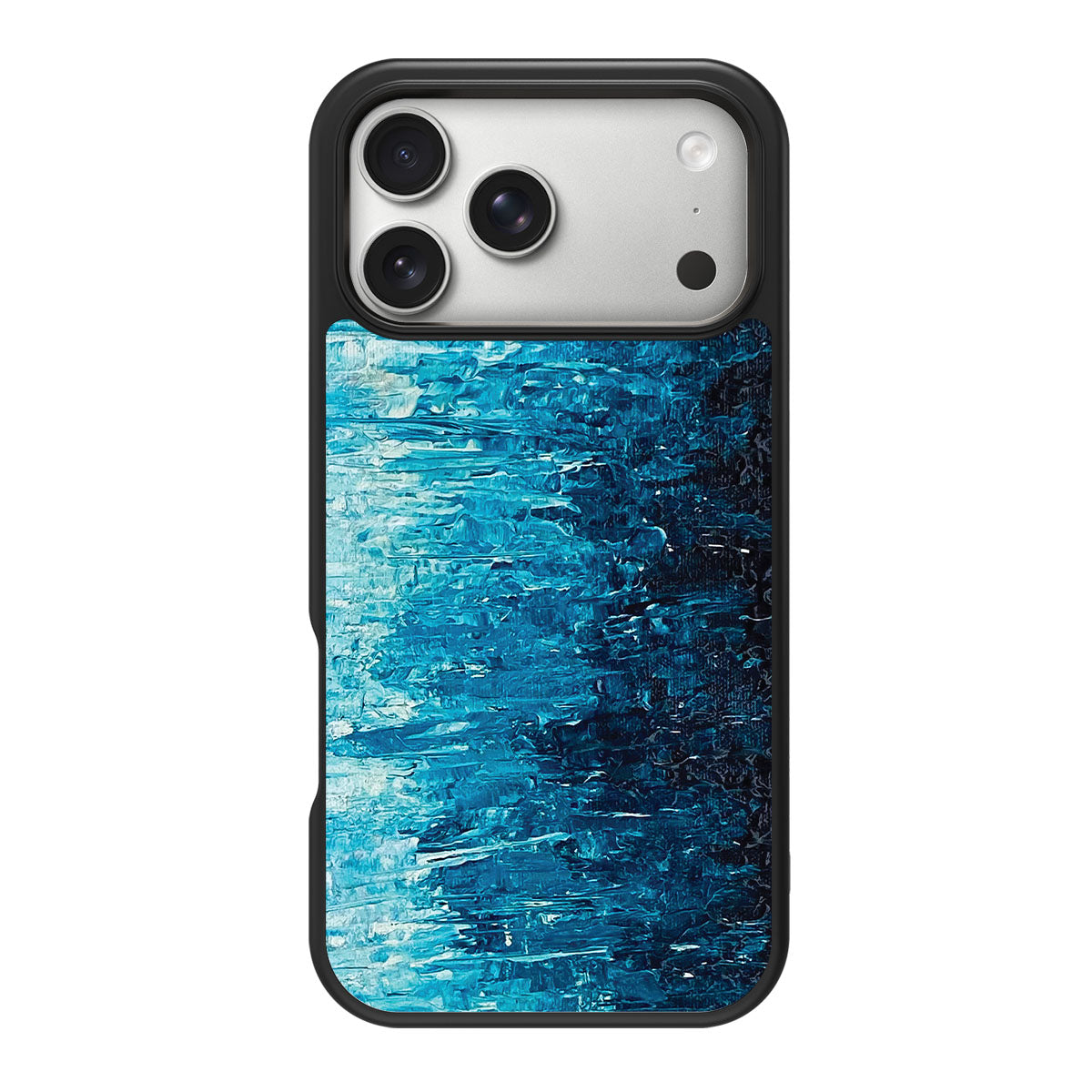 Indigo Impasto - iPhone 17 Pro Case #case type_core (magsafe), #case type_core (non magsafe)