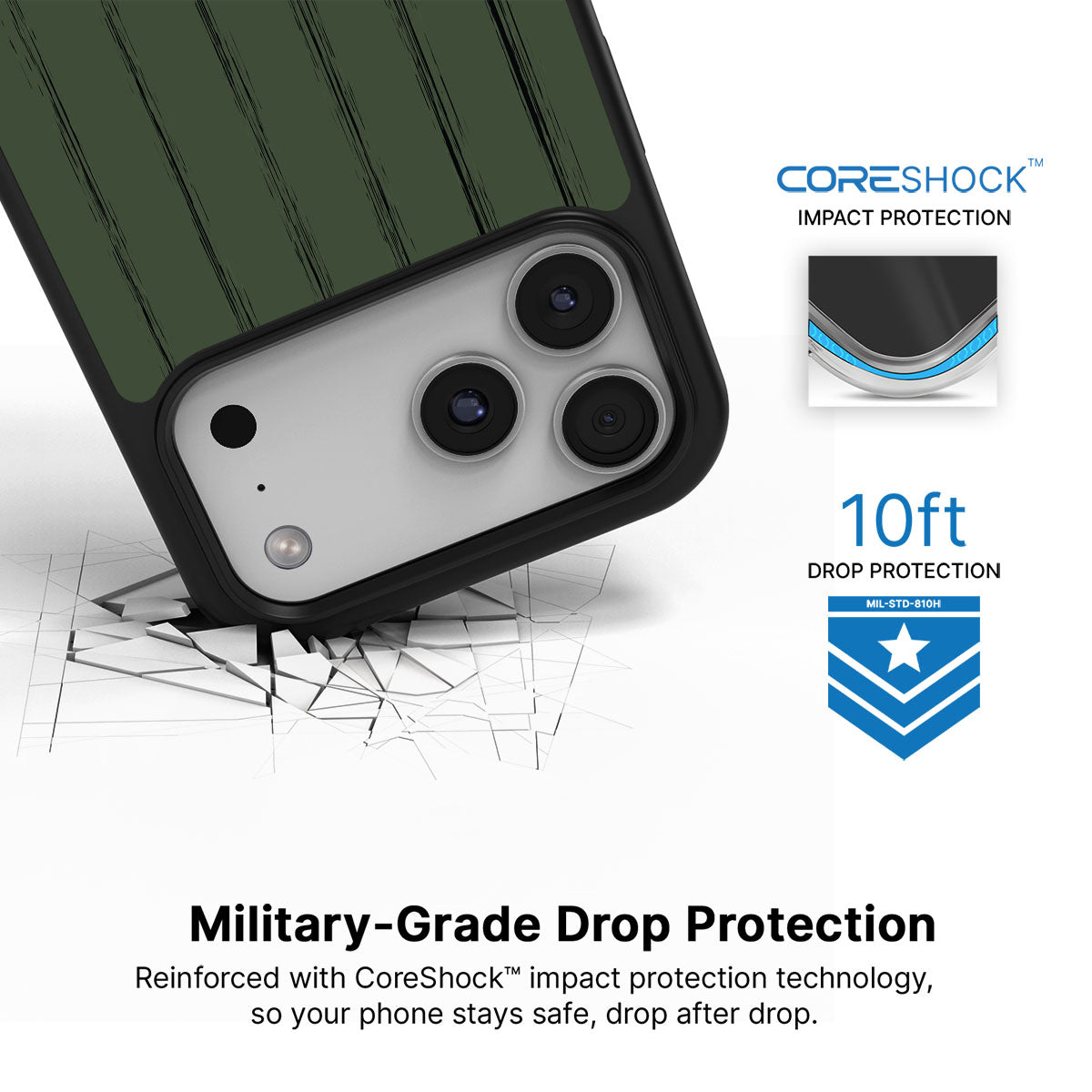 Jungle Rule - iPhone 17 Pro Case #case type_core (magsafe), #case type_core (non magsafe)