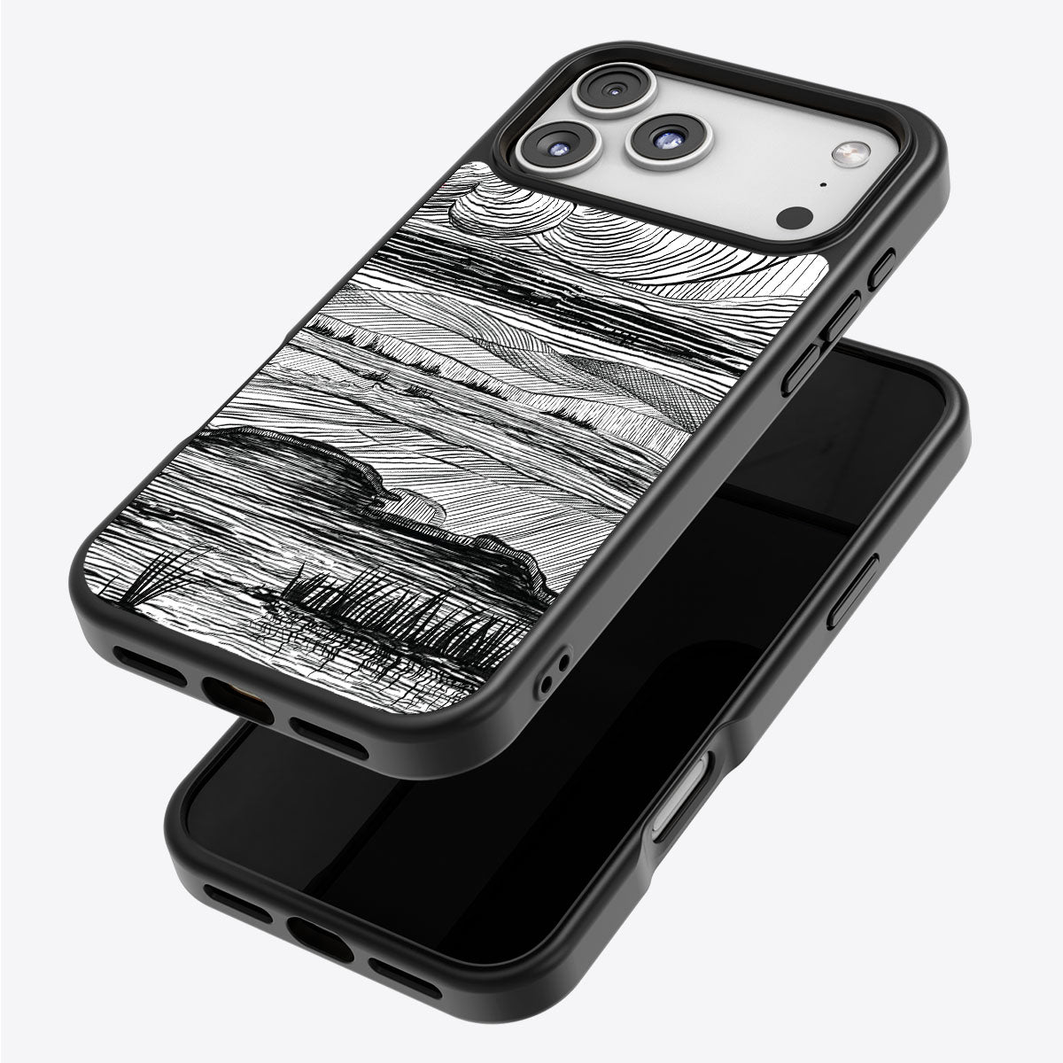 Linear Landscape - iPhone 17 Pro Case #case type_core (magsafe), #case type_core (non magsafe)