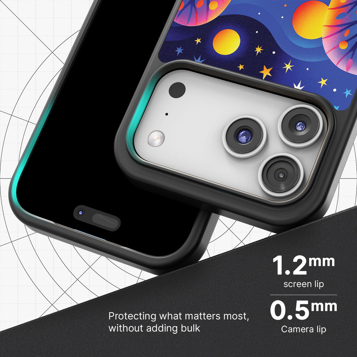 Luminous Joy - iPhone 17 Pro Case #case type_core (magsafe), #case type_core (non magsafe)