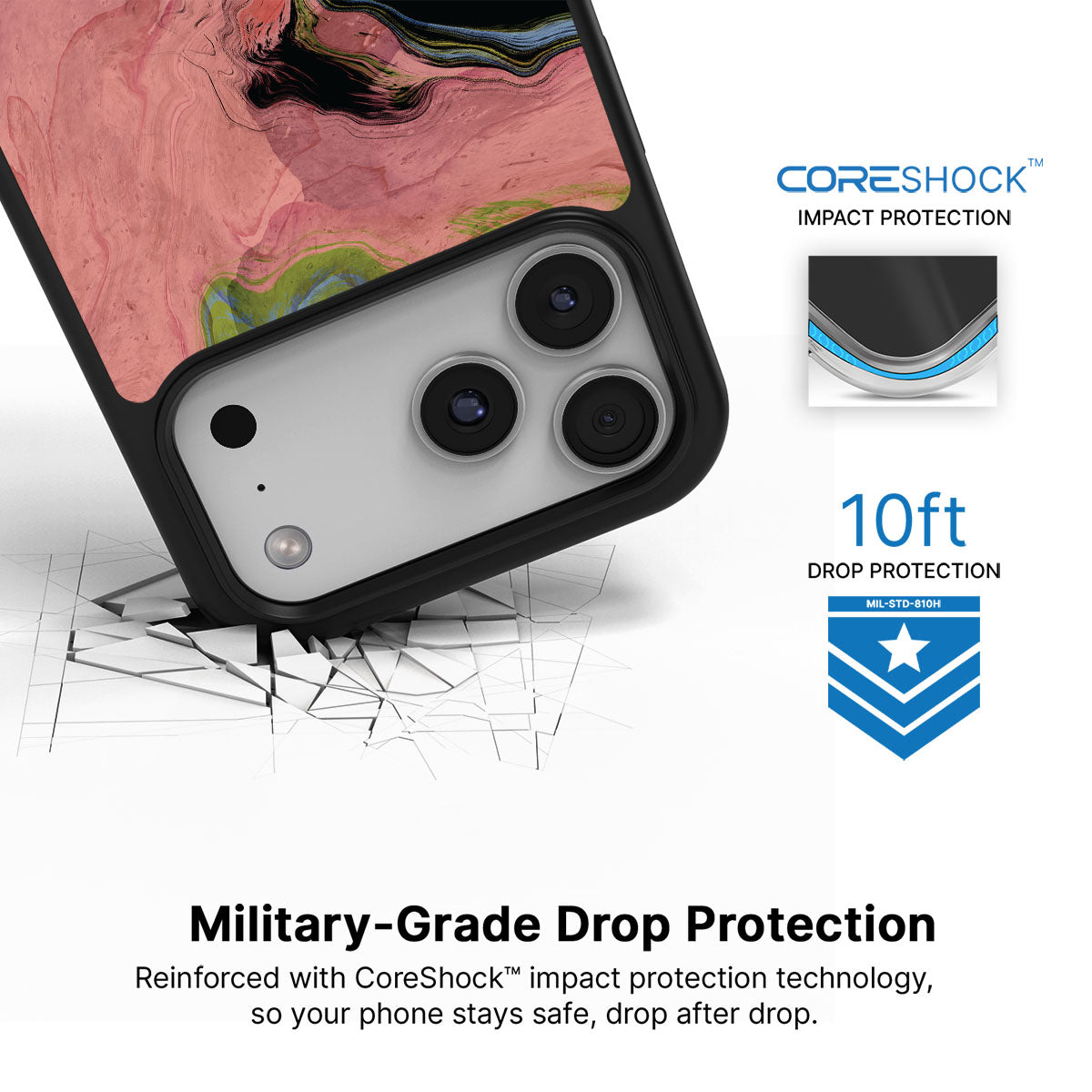 Melting Icecream - iPhone 17 Pro Case, #case type_core (magsafe), #case type_core (non magsafe)