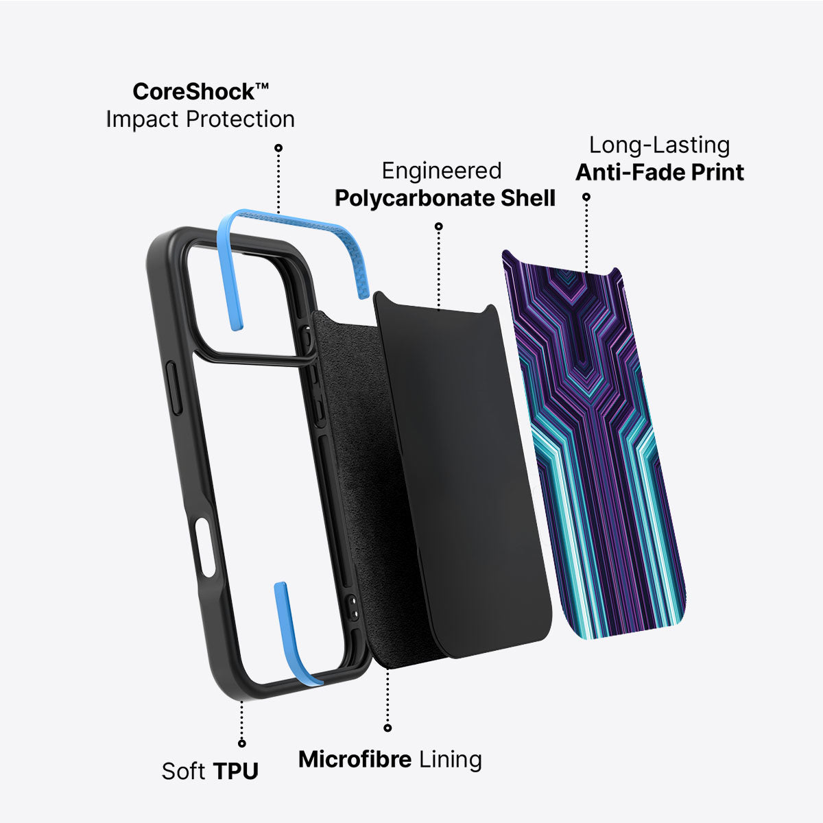 Neonverse - iPhone 17 Pro Case #case type_core (non magsafe)