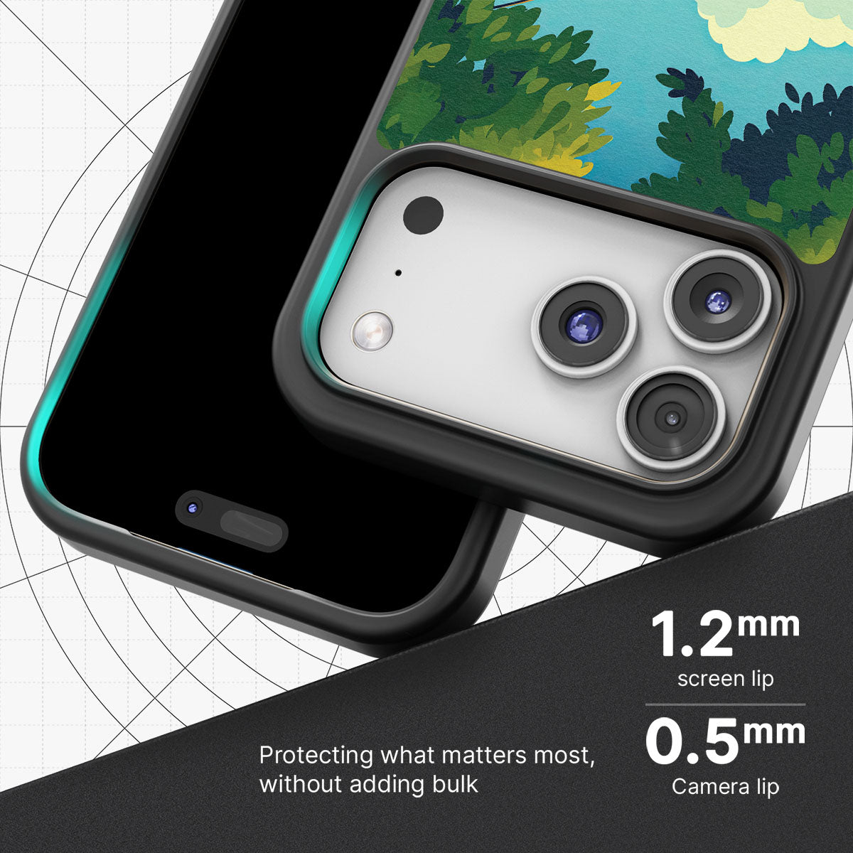 Queenstown - iPhone 17 Pro Case #case type_core (magsafe), #case type_core (non magsafe)