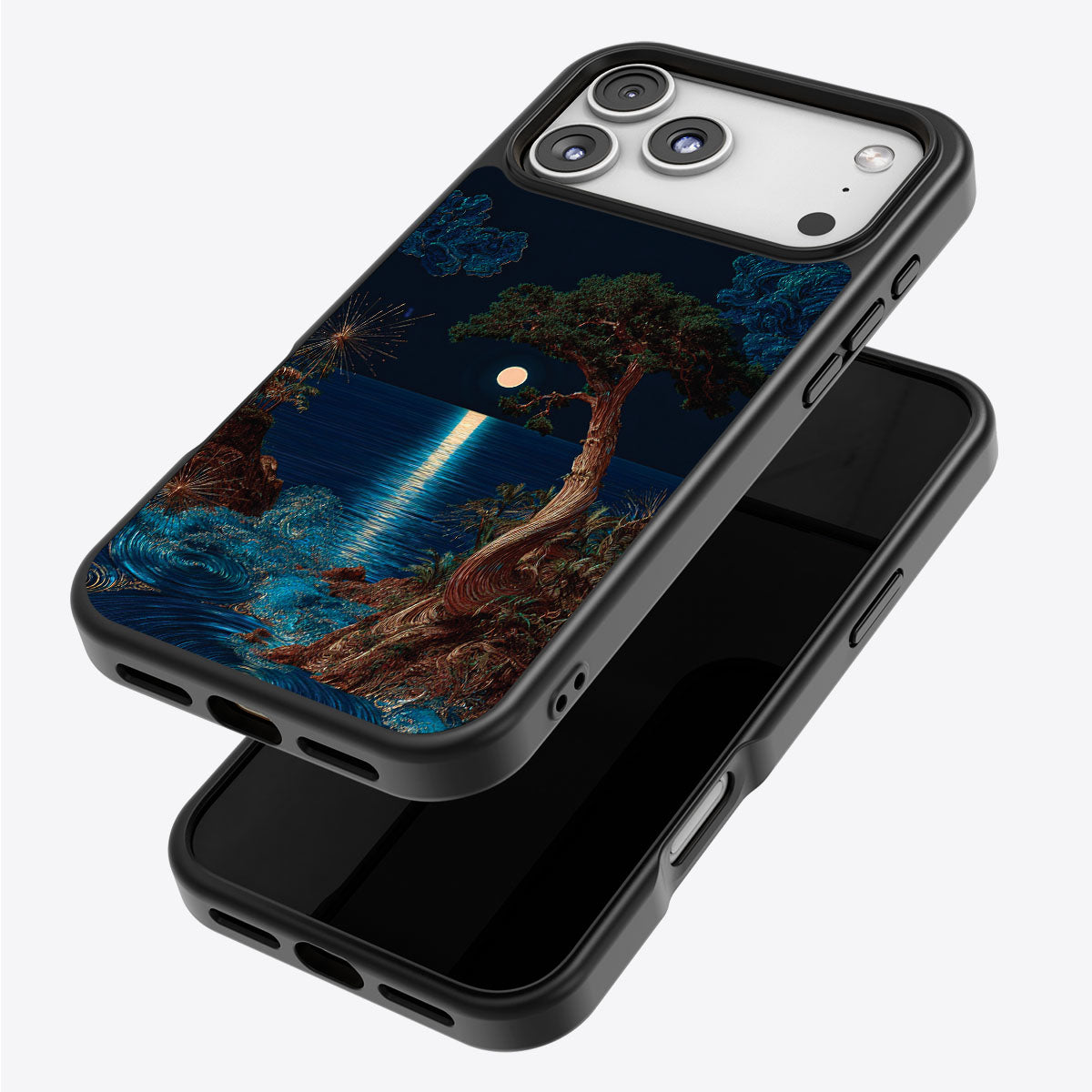 Quiet Moon - iPhone 17 Pro Case #case type_core (magsafe), #case type_core (non magsafe)