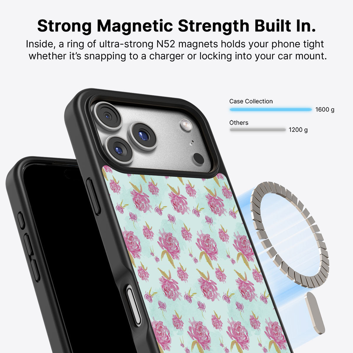 Rose Showers - iPhone 17 Pro Case #case type_core (magsafe)