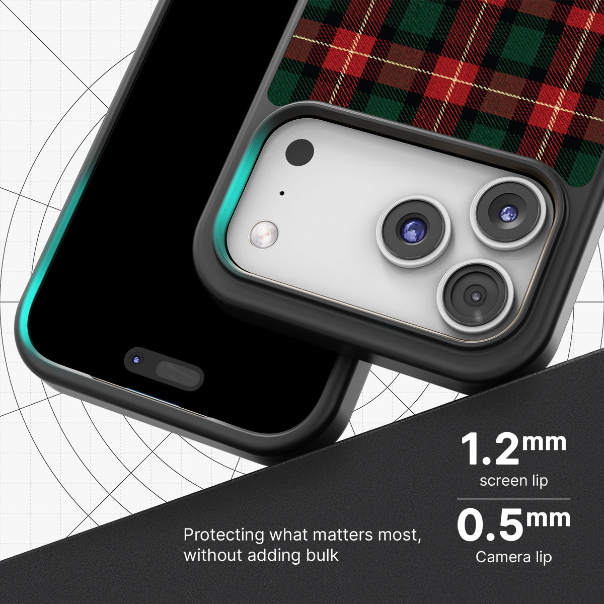 Royal Tartan - iPhone 17 Pro Case #case type_core (magsafe), #case type_core (non magsafe)