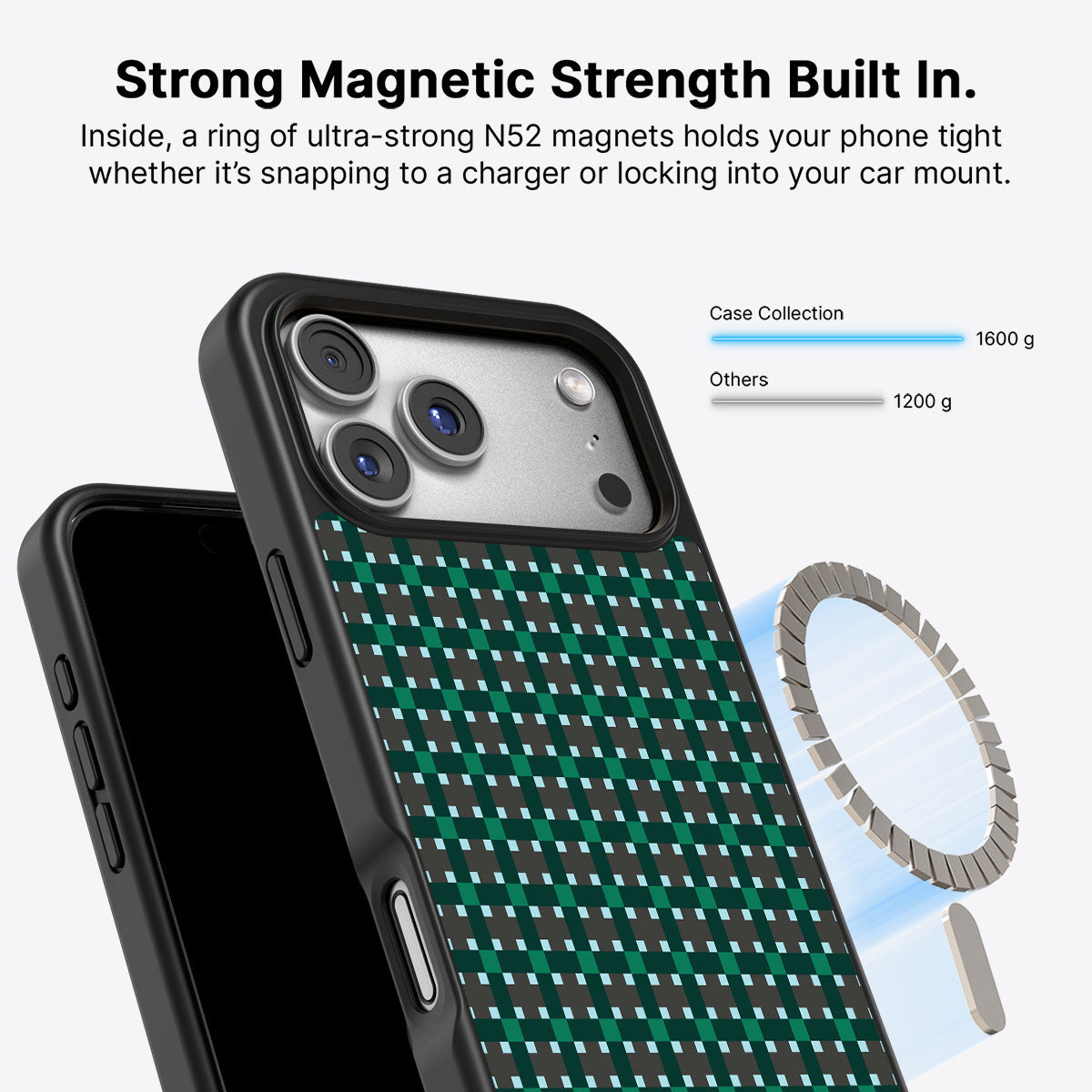 Sea of Emeralds - iPhone 17 Pro Case #case type_core (magsafe)
