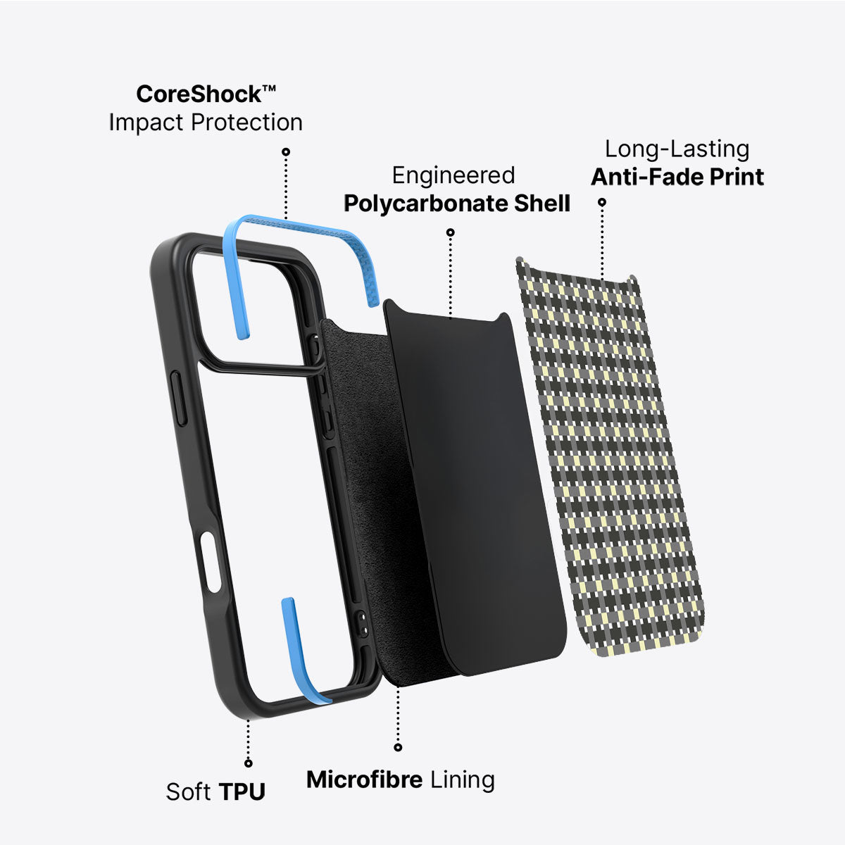 Sea of Pearls - iPhone 17 Pro Case #case type_core (non magsafe)