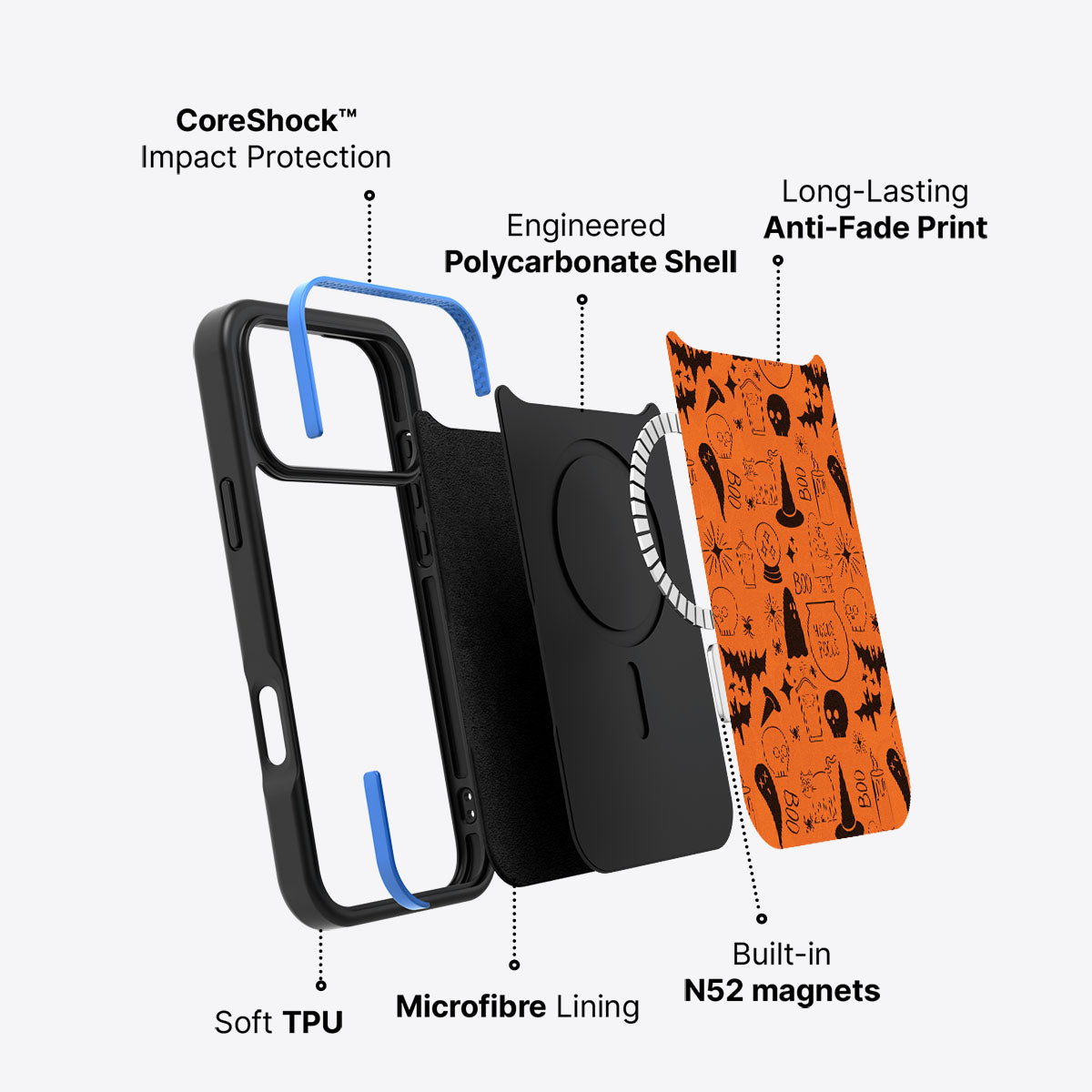 Spooky Nights - iPhone 17 Pro Case