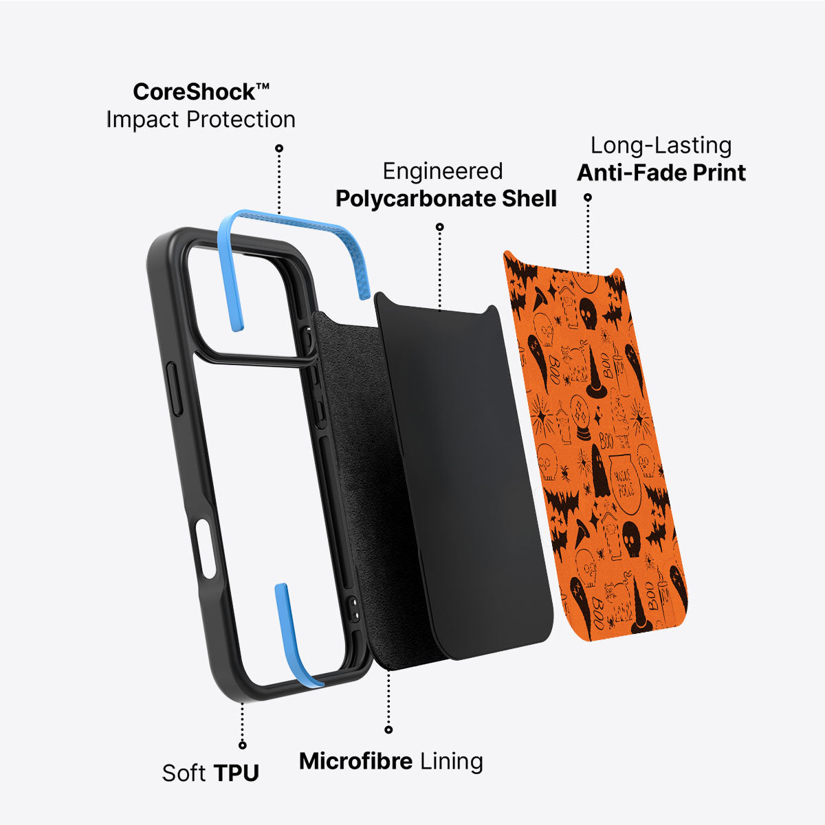 Spooky Nights - iPhone 17 Pro Case