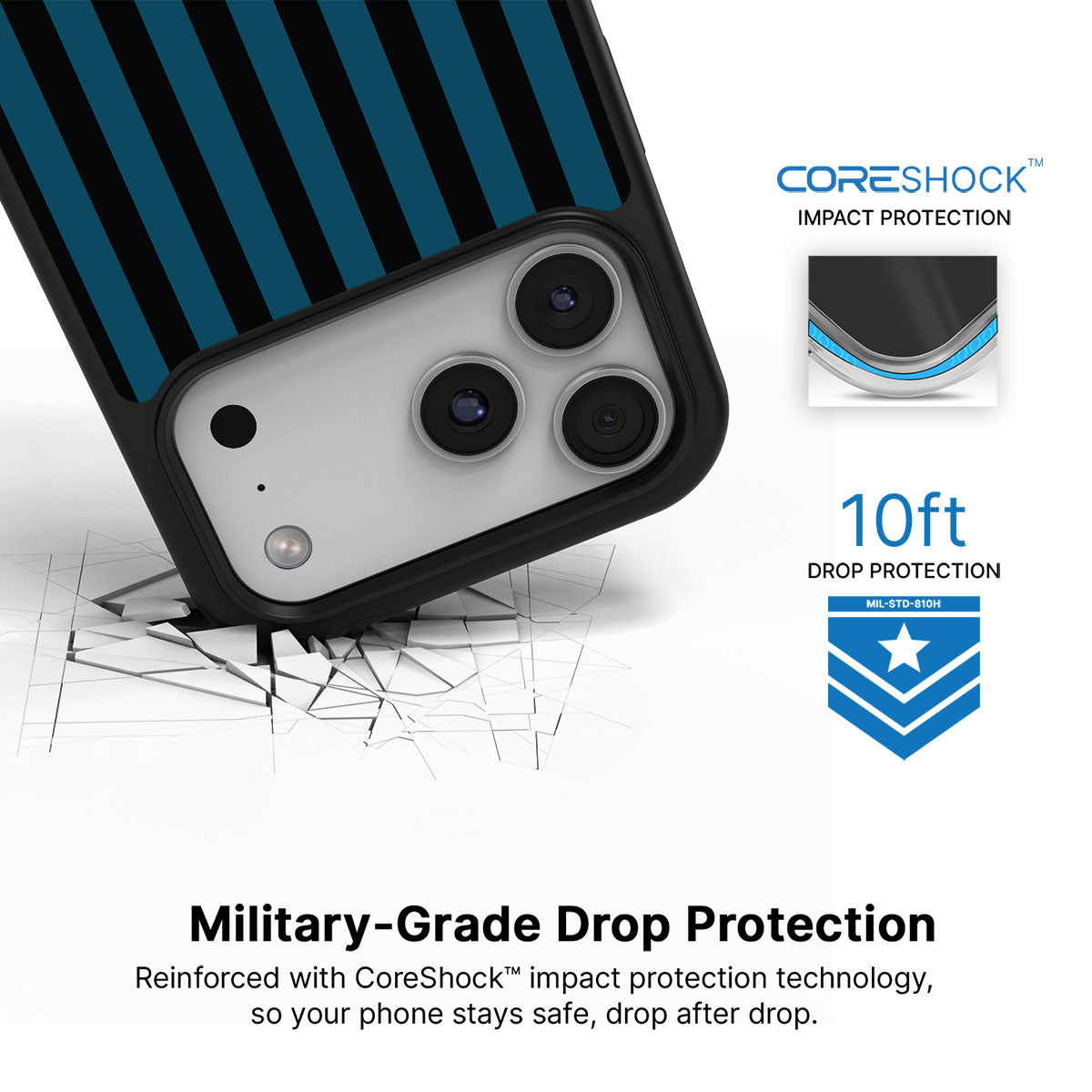 Straight Jacketed - iPhone 17 Pro Case #case type_core (magsafe), #case type_core (non magsafe)