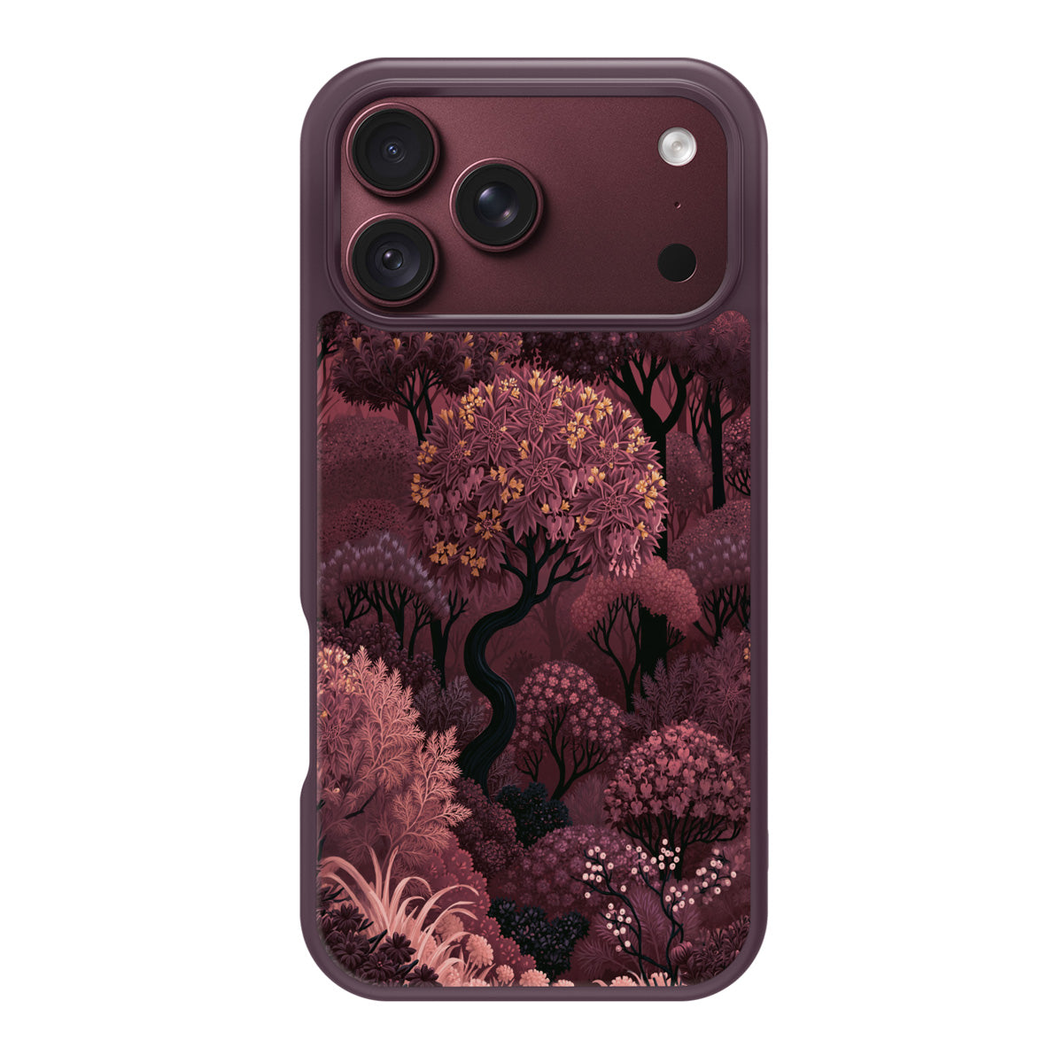 Velvet Reverie design back view – iPhone 17 Pro case